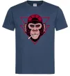 Мужская футболка Cool monkey Темно-синий фото