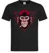 Мужская футболка Cool monkey Черный фото