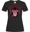 Женская футболка Cool monkey Черный фото
