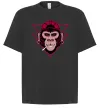 Футболка Оверсайз Cool monkey Черный фото