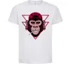 Детская футболка Cool monkey Белый фото