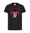 Детская футболка Cool monkey Черный фото