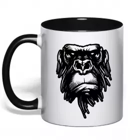 Чашка с цветной ручкой