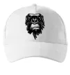 Кепка Горила морда Білий фото