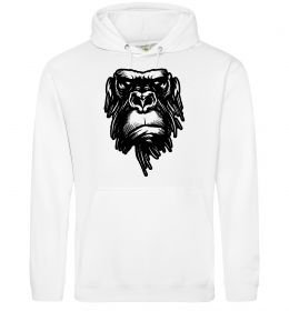 Мужская толстовка (худи) Горила морда Мужская толстовка (худи) Горила морда