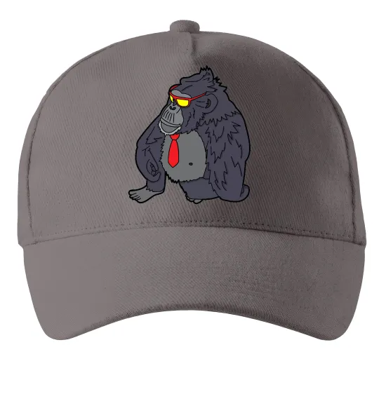 Кепка Горила в окулярах Серый фото