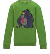 Детский Свитшот Горила в окулярах Лаймовый фото