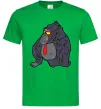 Мужская футболка Горила в окулярах Зеленый Мужская футболка Горила в окулярах Зеленый фото
