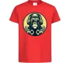 Дитяча футболка Мавпа в навушниках і окулярах Червоний фото