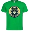 Мужская футболка Мавпа в навушниках і окулярах Зеленый фото