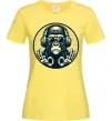 Женская футболка Мавпа в навушниках і окулярах Лимонный Женская футболка Мавпа в навушниках і окулярах Лимонный фото