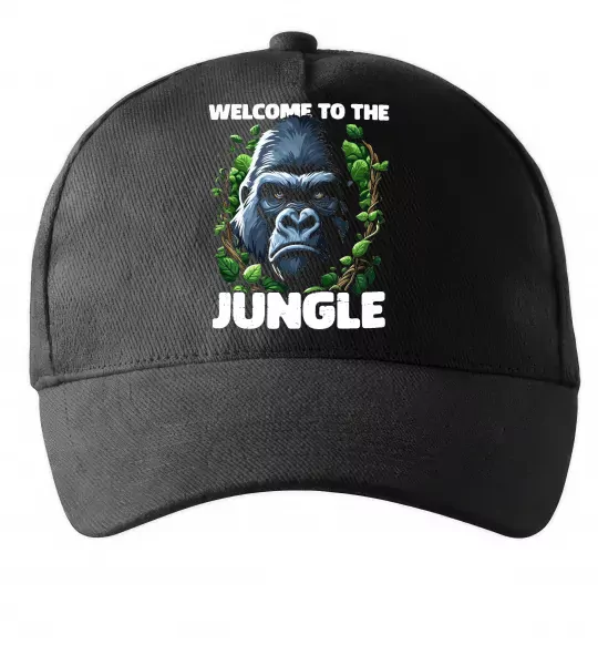 Кепка Welcome to the jungle Черный фото