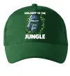 Кепка Welcome to the jungle Темно-зеленый фото
