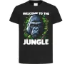 Детская футболка Welcome to the jungle Черный фото