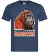 Мужская футболка Orangutan Темно-синий фото