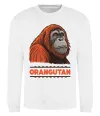 Свитшот Orangutan Белый Свитшот Orangutan Белый фото