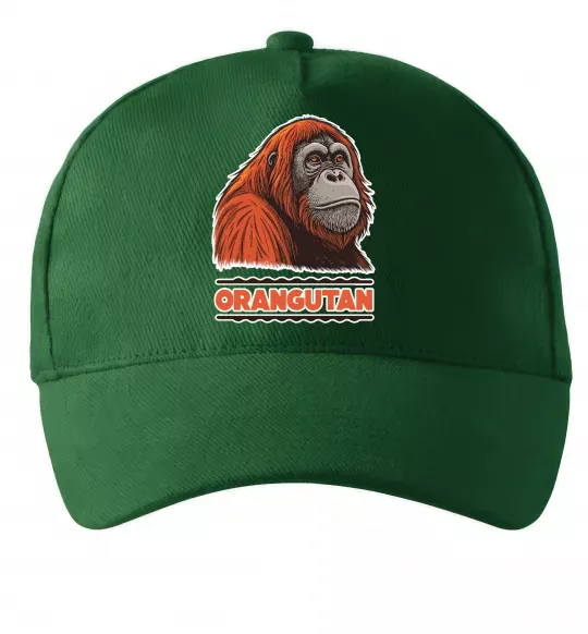 Кепка Orangutan Темно-зелений фото