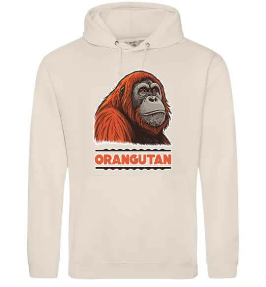 Женская толстовка (худи) Orangutan Таш фото