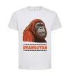 Детская футболка Orangutan Белый фото