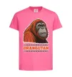 Детская футболка Orangutan Ярко-розовый фото