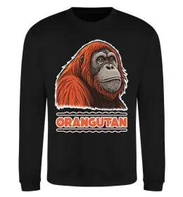 Свитшот Orangutan Черный фото