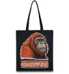 Эко-сумка Orangutan Черный фото