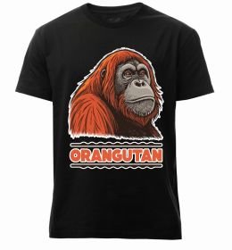 Мужская премиум футболка Orangutan