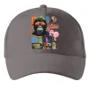 Кепка Monkey poster Серый фото