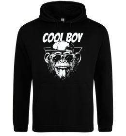 Чоловіча толстовка (худі) Cool boy monkey