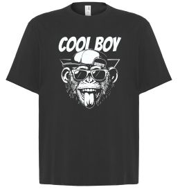 Футболка Оверсайз Cool boy monkey