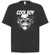 Футболка Оверсайз Cool boy monkey Черный Футболка Оверсайз Cool boy monkey Черный фото