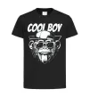 Детская футболка Cool boy monkey Черный фото