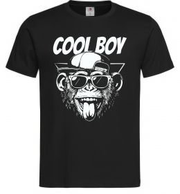 Мужская футболка Cool boy monkey