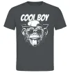 Мужская футболка Cool boy monkey Графит фото