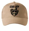 Кепка Cool boy monkey Песочный фото
