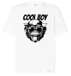 Футболка Оверсайз Cool boy monkey Белый Футболка Оверсайз Cool boy monkey Белый фото