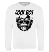 Свитшот Cool boy monkey Белый фото