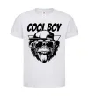 Детская футболка Cool boy monkey Белый фото