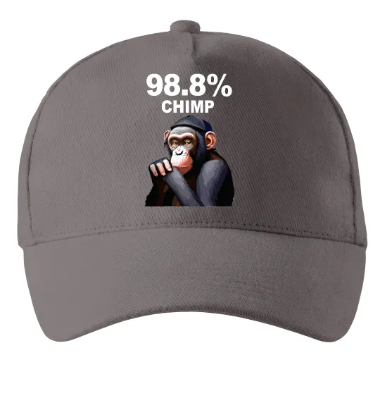 Кепка 98,8% chimp Серый фото