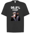 Футболка Оверсайз 98,8% chimp Черный фото