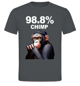 Мужская футболка 98,8% chimp Графит фото
