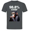 Мужская футболка 98,8% chimp Графит фото