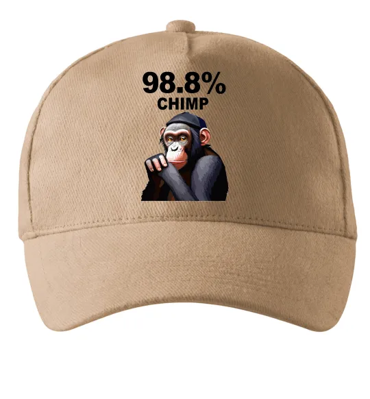 Кепка 98,8% chimp Песочный фото