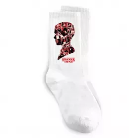 Носки Stranger things ABCD Белый фото Носки Stranger things ABCD Белый фото