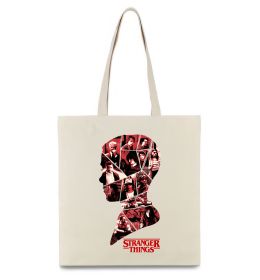 Эко-сумка Силует колаж stranger things