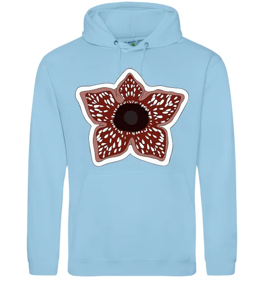 Мужская толстовка (худи) Деморгон Голубой фото