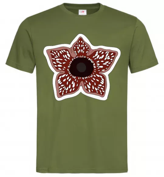 Мужская футболка Деморгон Оливковый фото