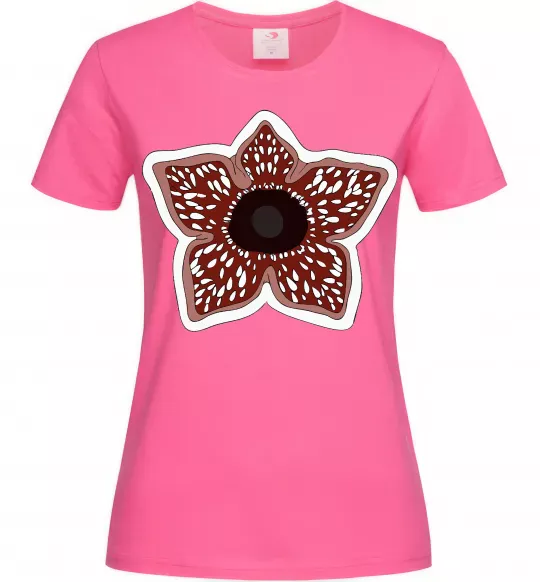 Женская футболка Деморгон Ярко-розовый фото