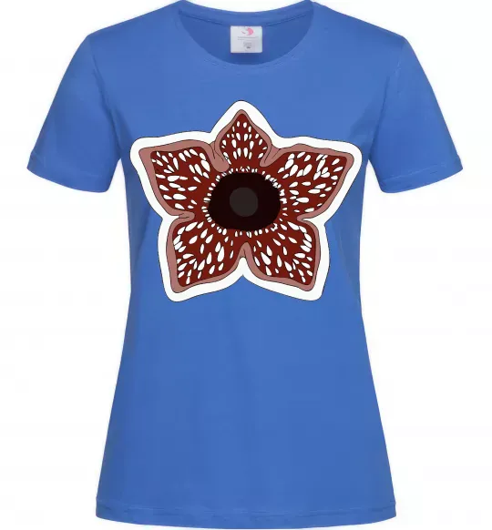 Женская футболка Деморгон Ярко-синий фото