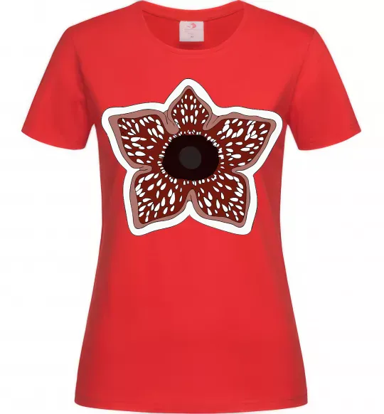 Женская футболка Деморгон Красный фото